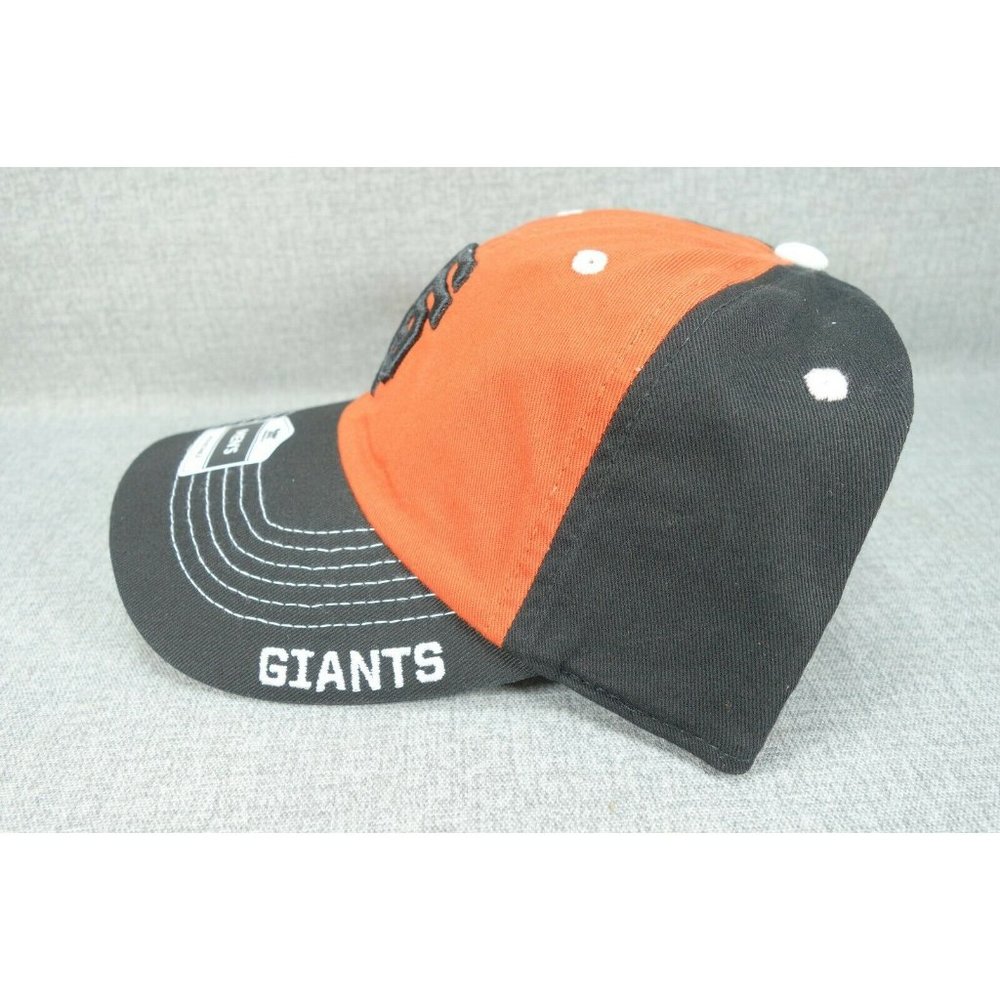 San Francisco Giants Baseball Cap Hat Adjustable One-Size Black Orange MLB - Picture 2 of 7